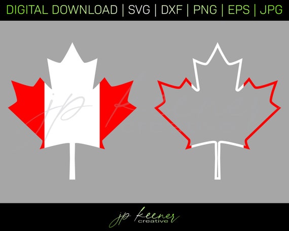 Maple Leaf SVG Set Maple Leaf Cut Files Maple Leaf DXF - Etsy