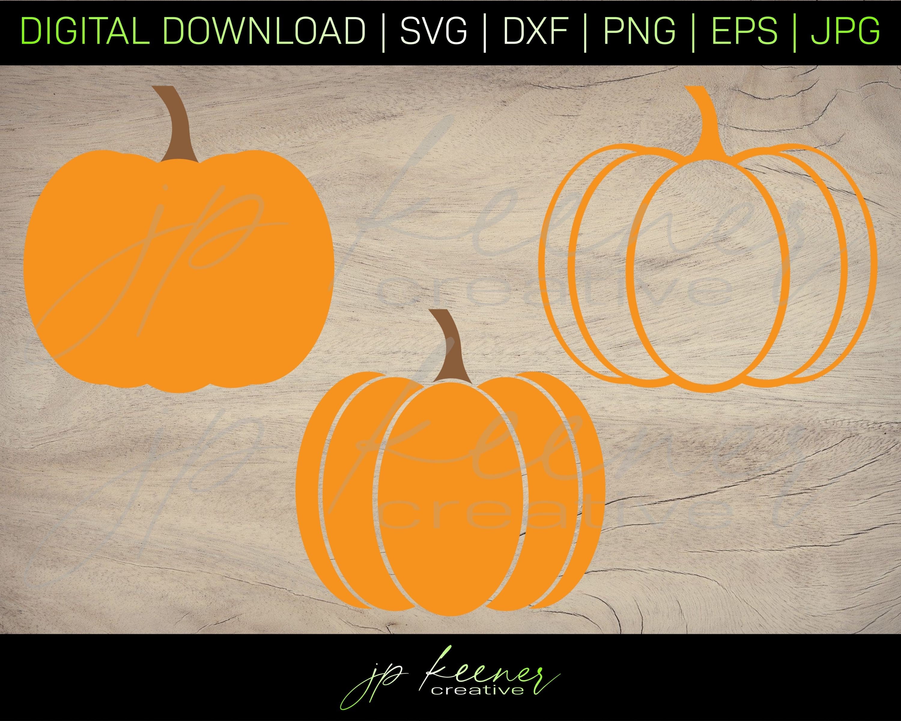 Pumpkin SVG Bundle Pumpkin Cut File Bundle Pumpkin DXF - Etsy