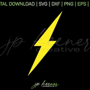 Lightning Bolt SVG Set Lightning Bolt Cut Files Lightning - Etsy