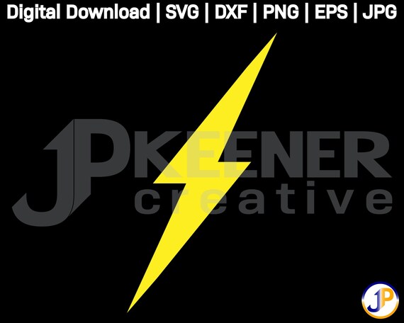 Lightning Bolt SVG Lightning Bolt Cut File Cricut Design | Etsy