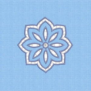 Cutwork Richelieu Machine Embroidery Design Instant Download