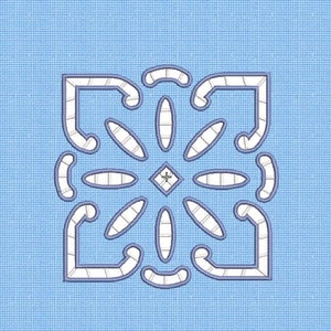 Cutwork Richelieu Machine Embroidery Design Instant Download