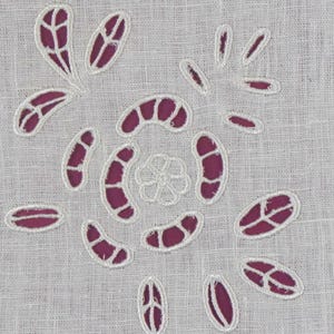 Cutwork Richelieu Machine Embroidery Design Instant Download
