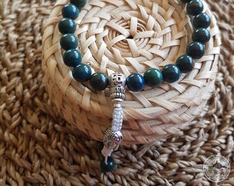 Armband "Aachal", Armband Parels, Partner Armband, Vriendschap Armband, Groen-Blauwe Armband, Armband Parels Vriendschap, Armband Parels