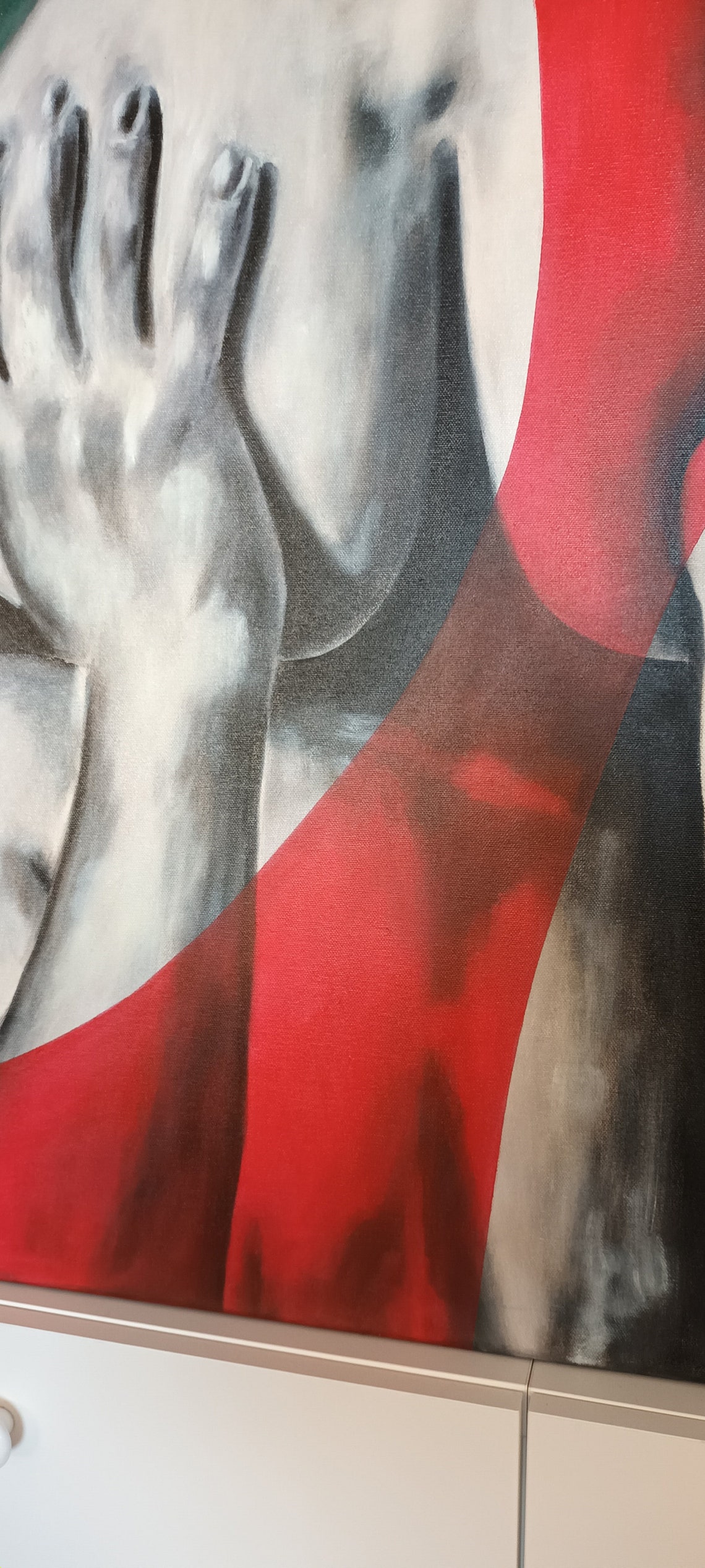 Nude Art Woman Nude Painting Erotic Art Feminine Wall Art Woman Nude ...