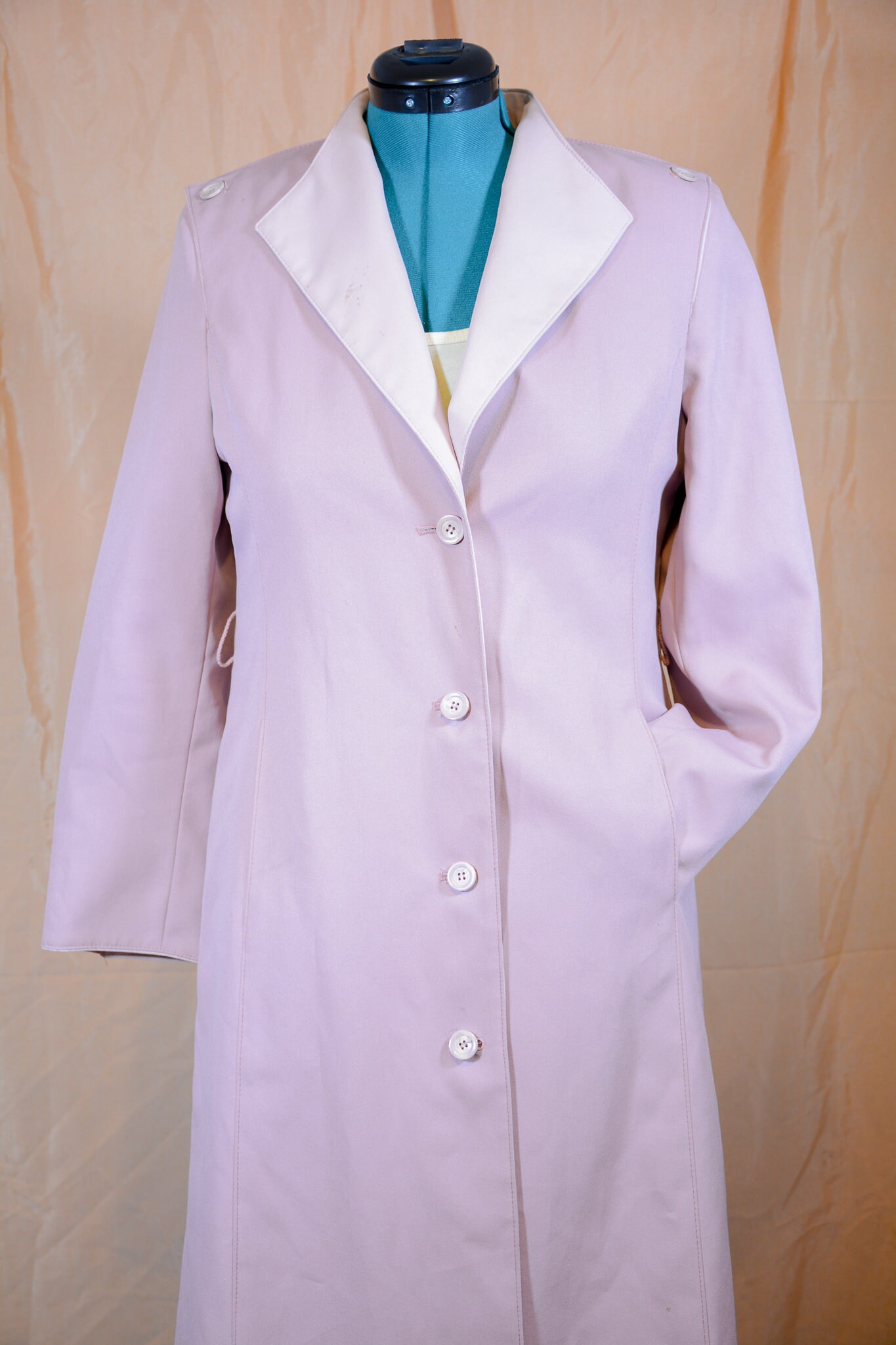 Purple duster coat sale
