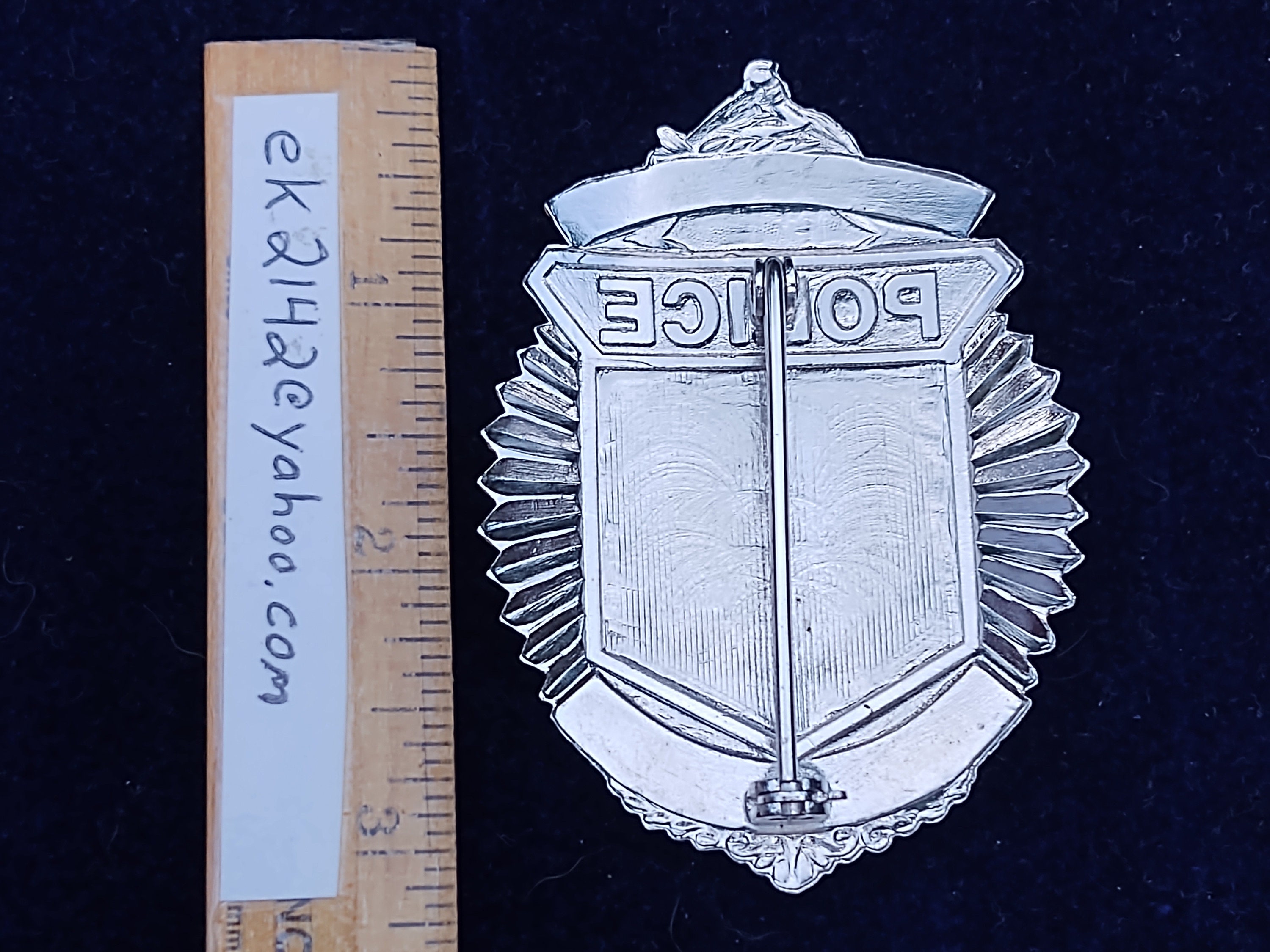 Patrolman Police Norwood MA Badge Mass Massachusetts Etsy