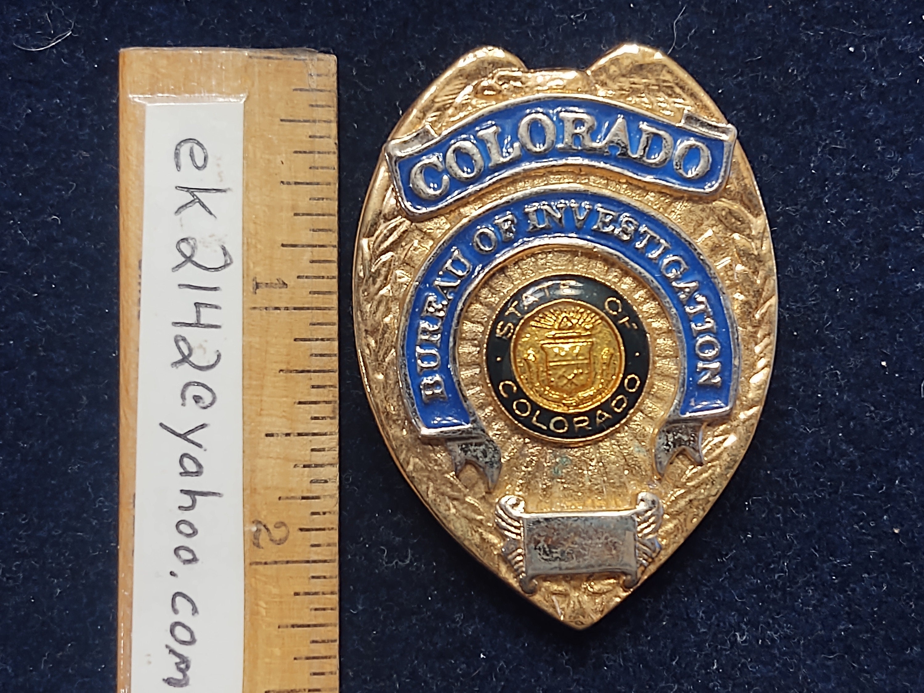 biografie staal Zeeanemoon Colorado Bureau of Investigation Badge W/ Wallet Clip Vintage - Etsy Finland biografie staal Zeeanemoon Colorado Bureau of Investigation Badge W/ Wallet Clip Vintage - Etsy Finland