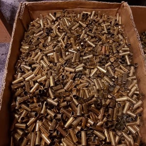 200x .22 真鍮シェル、はんだ付け可能、クラフト装飾ジュエリーペンダント