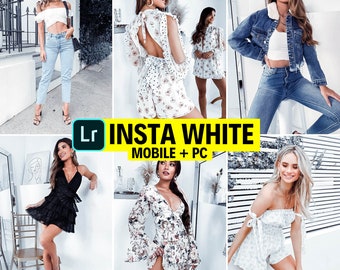 7 ajustes preestablecidos de lightroom para dispositivos móviles y de escritorio Bright and Airy, ajustes preestablecidos de brillo, ajustes preestablecidos de instagram, blogger, ajustes preestablecidos de luz, ajustes preestablecidos de tonos azules