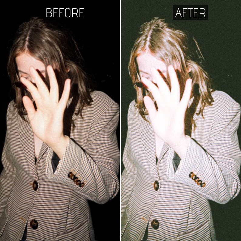 5 Polaroid lightroom presets polaroid effect polaroid Etsy