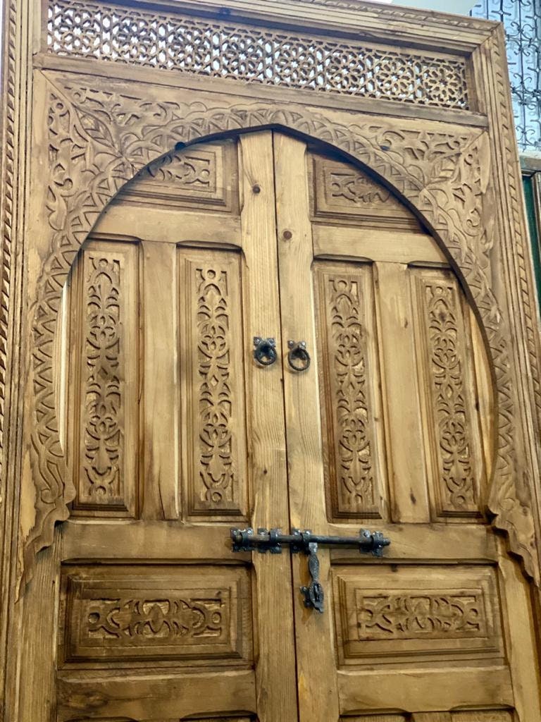 Traditional Interior Moroccan Exterior Door Carved Wooden Etsy UK