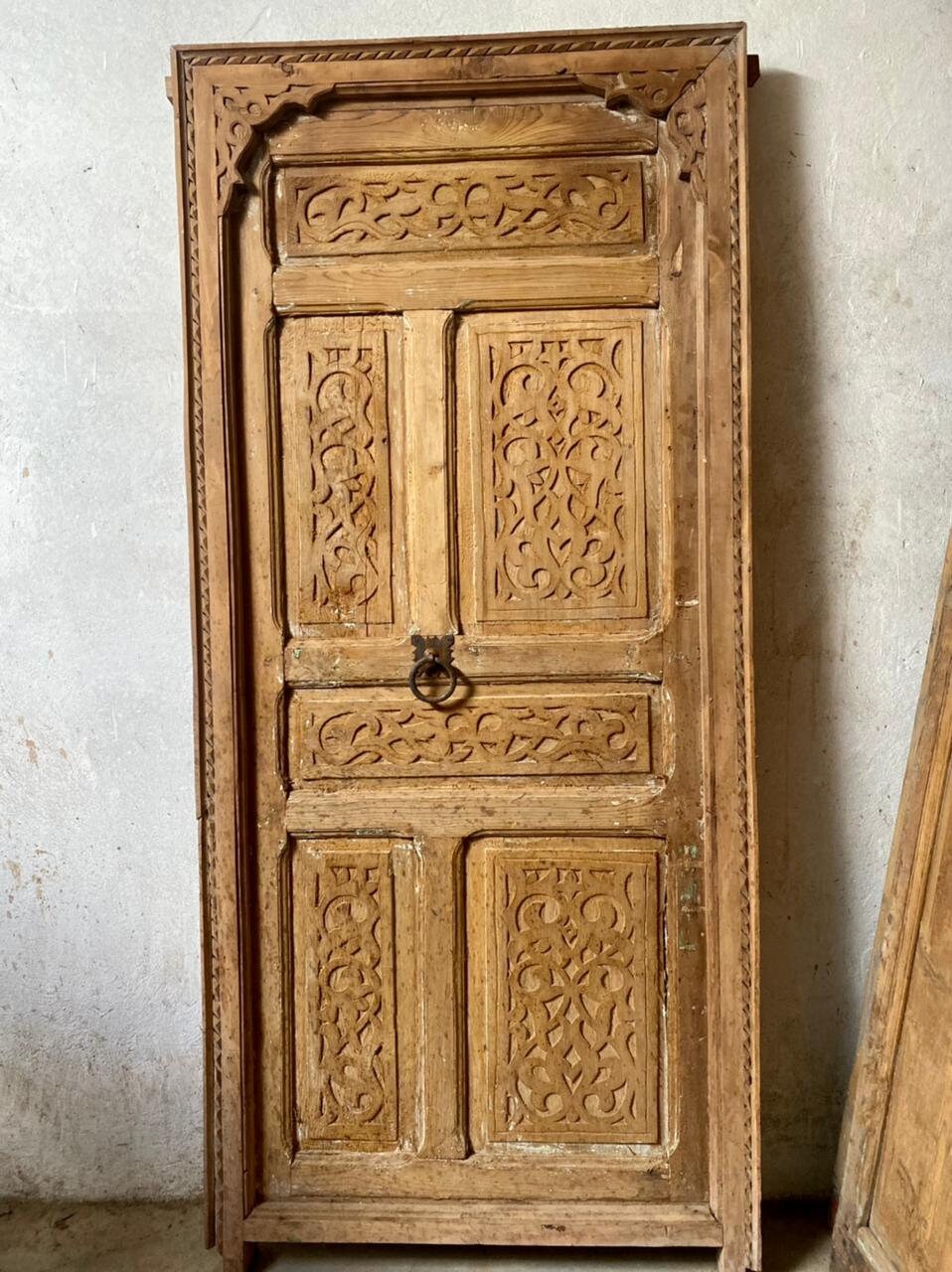 Schöne Tür aus Zedernholz Geschnitzte Tür WALL Dekor | Etsy