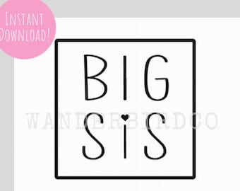 Big Sis Dxf Etsy
