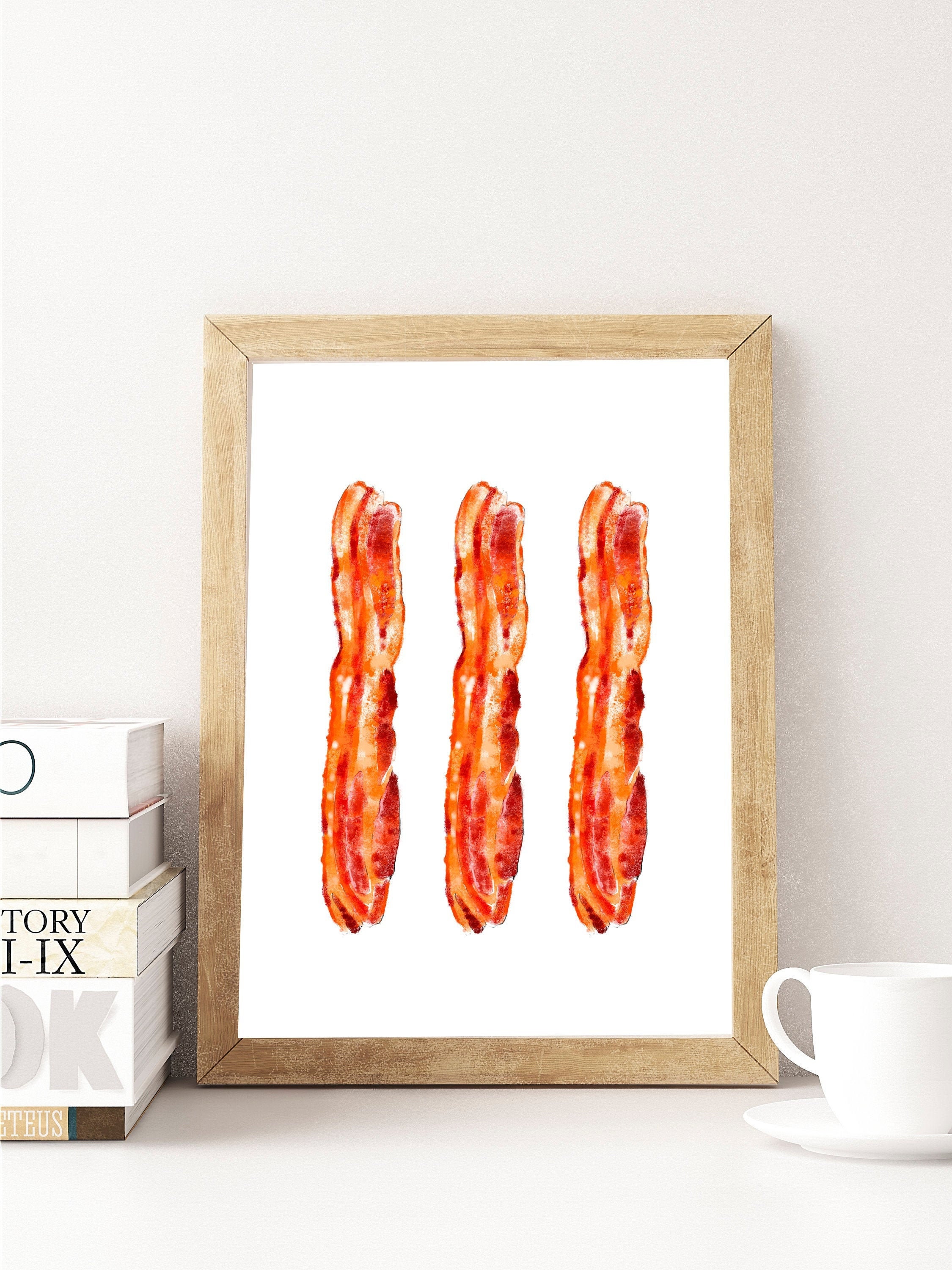 Kitchen Wall Art Cafe Decor Food Art Print | Etsy