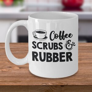 Nurse Coffee Mug, Nursing Student Gift, Best RN Cup, Coffee Scrubs Rubber, Nurse Cup, Registered Nurse Mug, Best Nurse Gift
