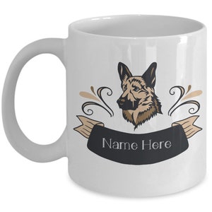 Personalisierte Hund Becher, deutsche Schäferhund Becher, deutsche Schäferhund Mama Becher, benutzerdefinierte Hund Becher, Deutsche Schäferhund Tasse, Schäferhund Kaffeebecher