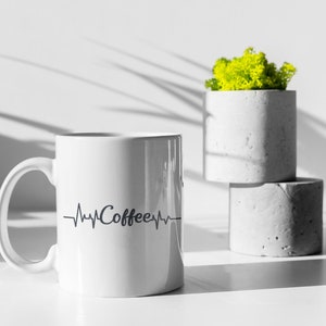 Caffeine Mug, Coffee Drinker Mug, Coffee Addict Gift, I Love Coffee, Coffee Addict Gift, Caffeine Mug