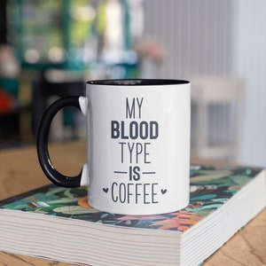 Coffee Drinker Mug, Coffee Addict Mug, Caffeine Queen Mug, Morning Coffee Mug, Caffeine Addict Gift, Funny Office Cup,Caffeine Lover Gift