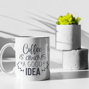 Coffee Drinker Mug, Coffee Addict Mug, Caffeine Queen Mug, Morning Coffee Mug, Caffeine Addict Gift, Funny Office Cup, Caffeine Lover Cup