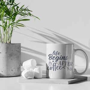 Coffee Addict Mug, Coffee Addict Cup, Coffee Drinker Mug, Caffeine Addict, Coffee Craver, Coffee Humor Mugs, Life Begins After Coffee