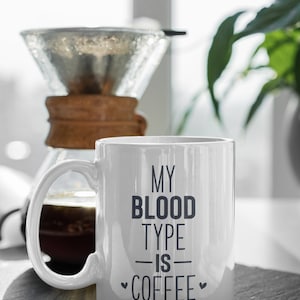 Coffee Drinker Mug, Coffee Addict Mug, Caffeine Queen Mug, Morning Coffee Mug, Caffeine Addict Gift, Funny Office Cup, Caffeine Lover Cup