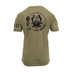 Camiseta 74D CBRN do Exército