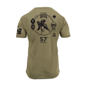 57 Sapper Company Rough Terrain! (Army T-shirt)