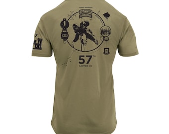 57 Sapper Company Rough Terrain! (army T-shirt) - Etsy