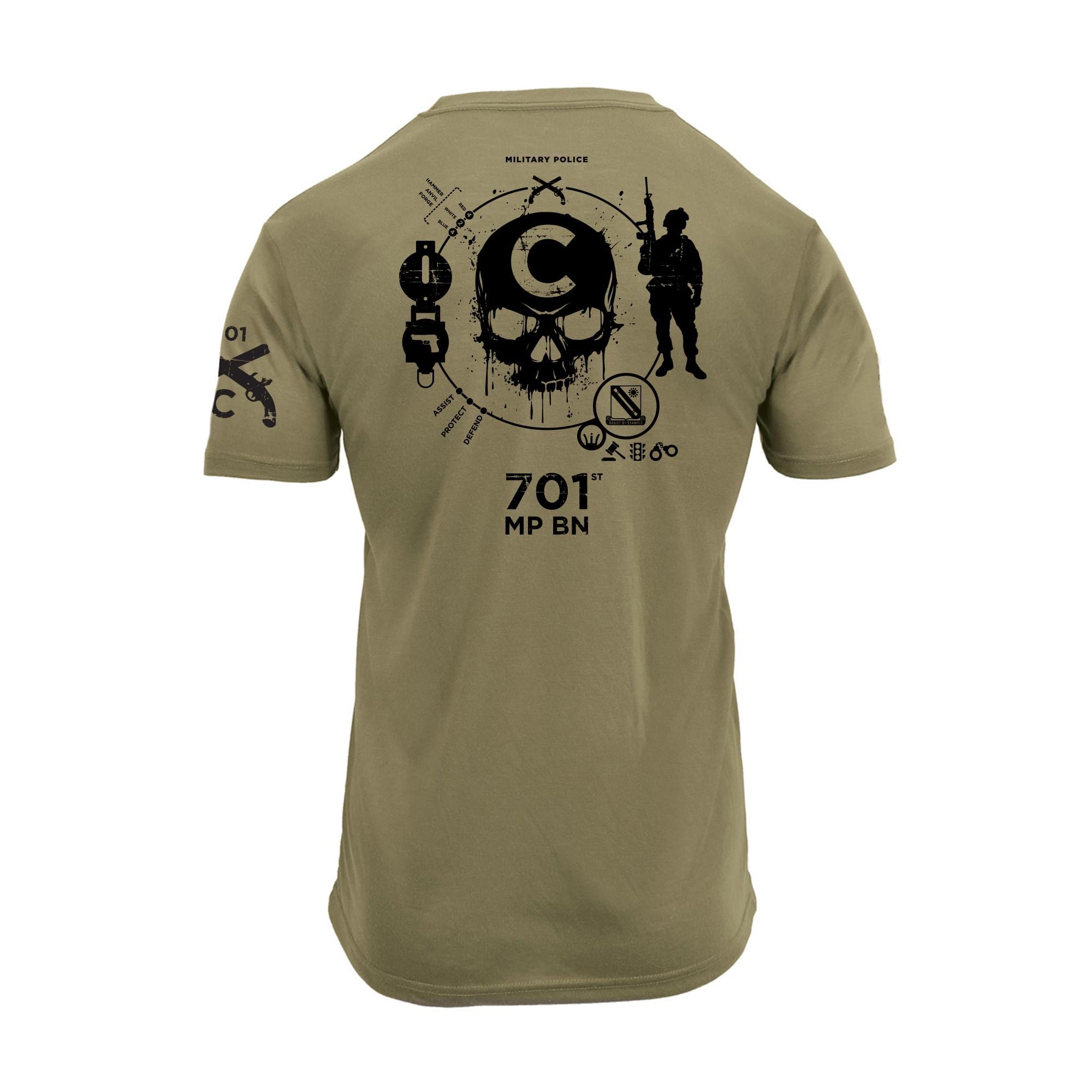 701 Military Police Battalion Army Shirt - Etsy