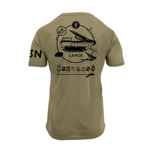 13N LANCE Missile Artillery Army T-shirts