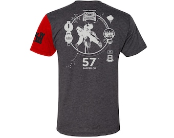 57th Sapper Company &quot;Rough Terrain!&quot; (Army T-shirt)