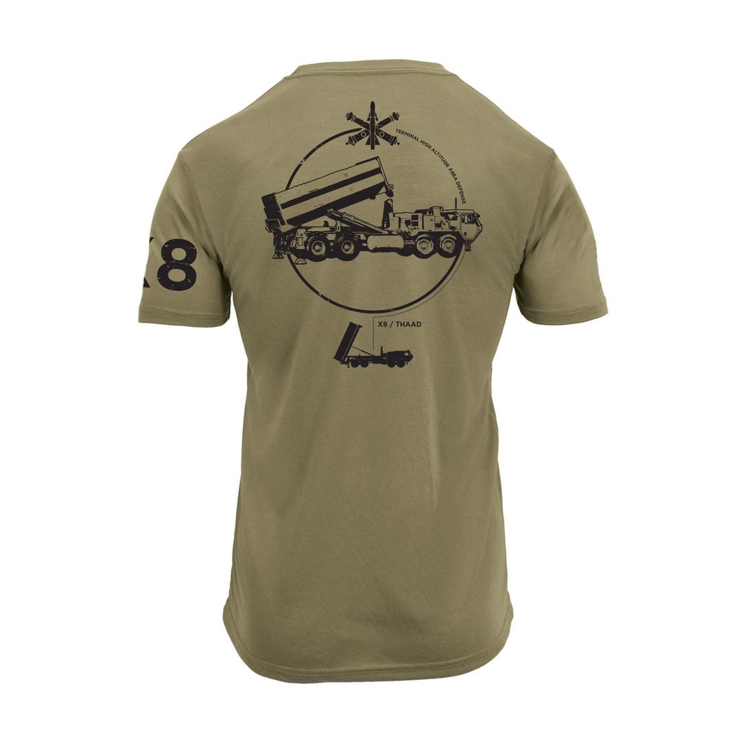 X8 THAAD Launcher Operator Maintainer Army T-shirt - Etsy