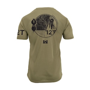 Camisetas del ejército de ingeniero técnico 12T