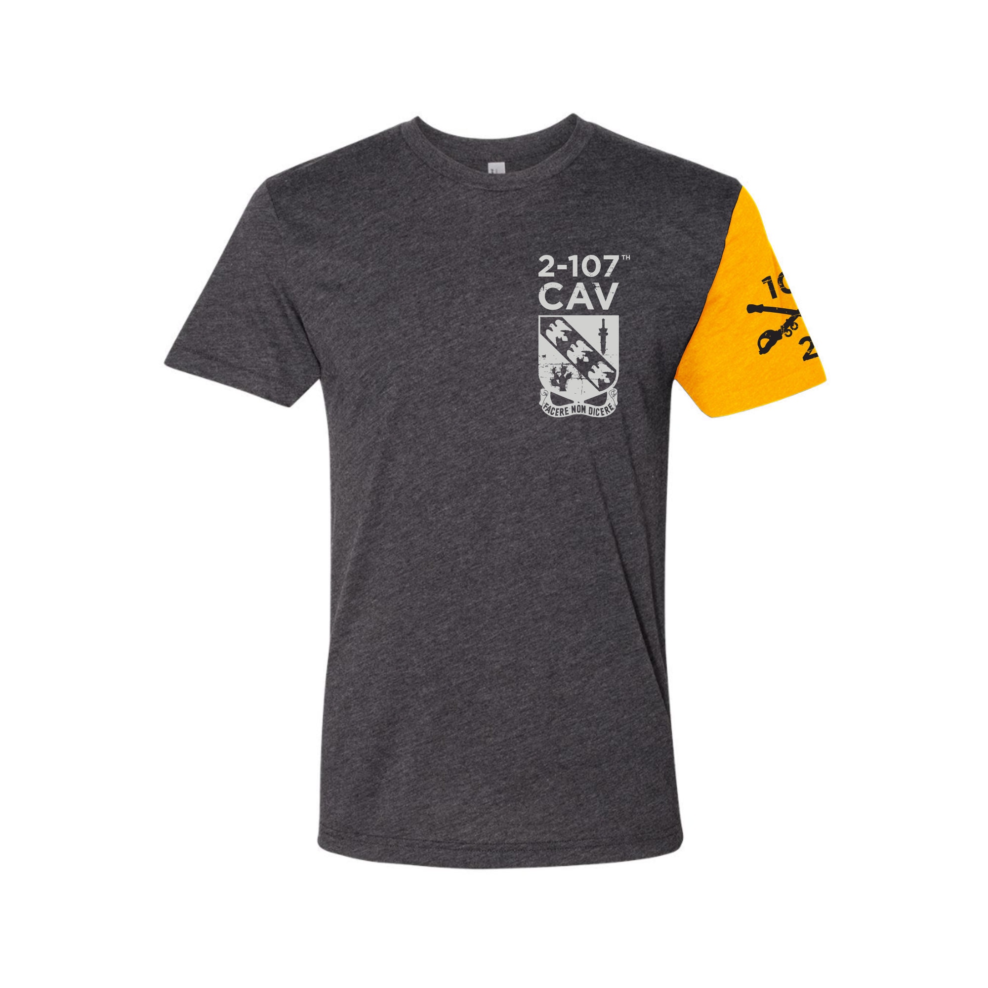 2-107 Cavalry (37th IBCT) Army T-shirt, image size:2000x2000