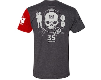 35th Engineer Battalion (DELTA) T-shirts