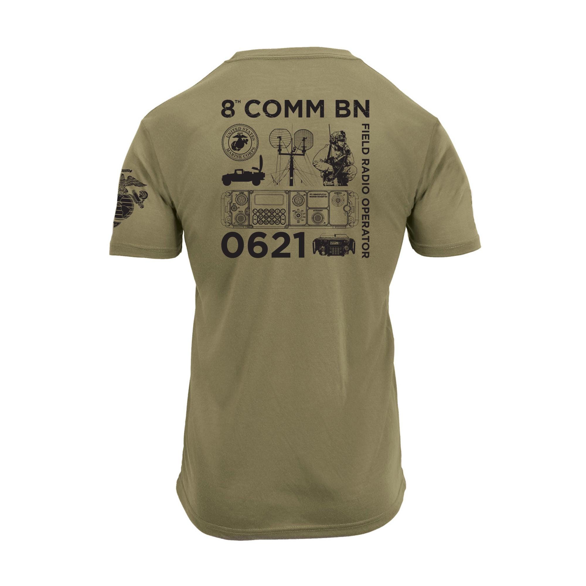 0621 Field Radio Operator Marine Shirt - Etsy