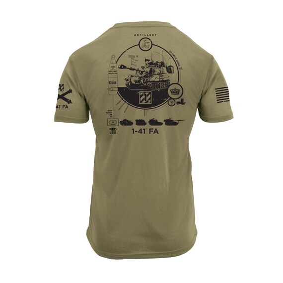 1-41st Field Artillery coyote Army T 