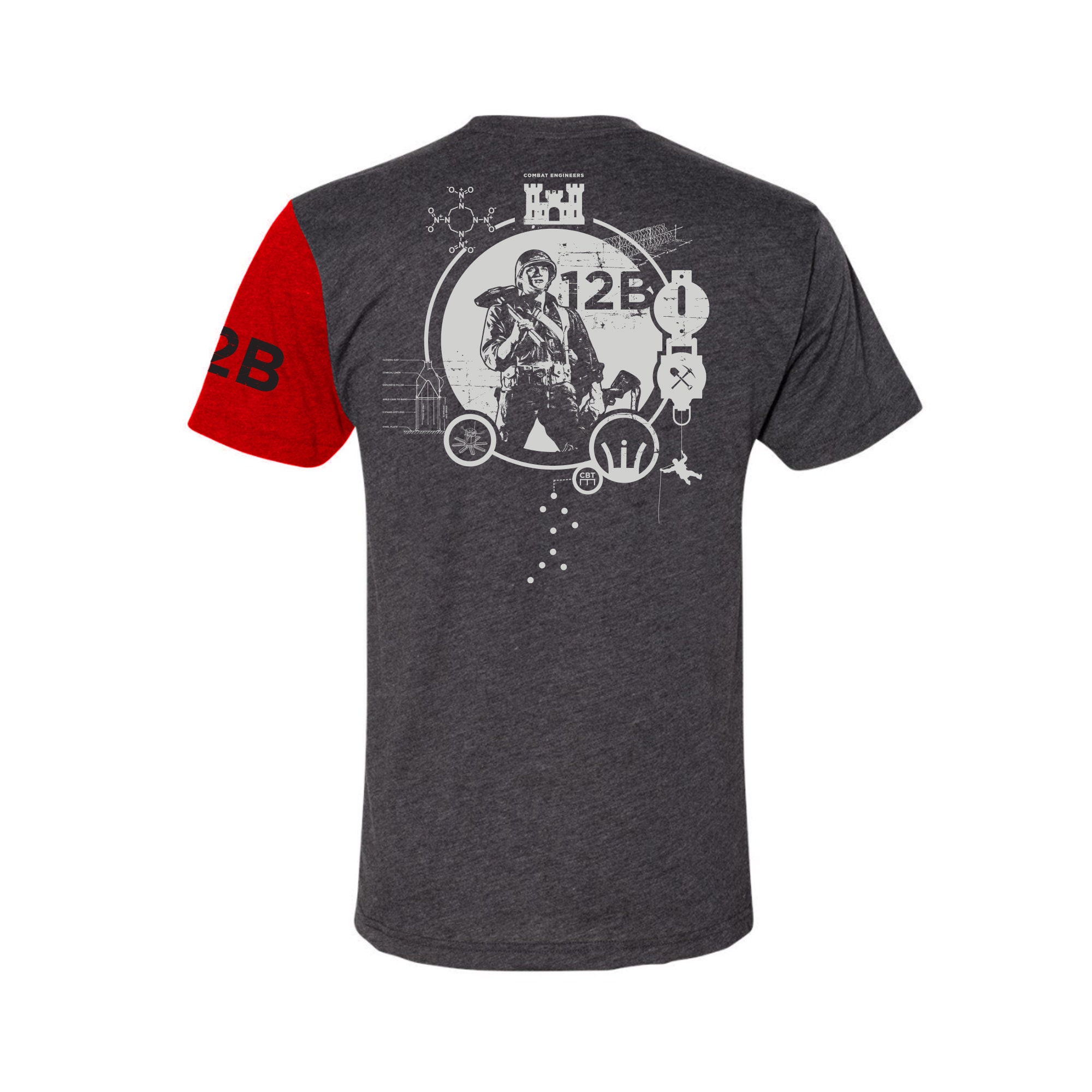 12B Combat Engineer T-shirts