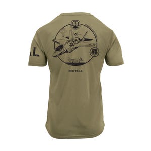 187th Fighter Wing (Red Tails) Coyote T-shirt