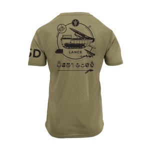 15D LANCE Missile (Artillery) Army T-shirts