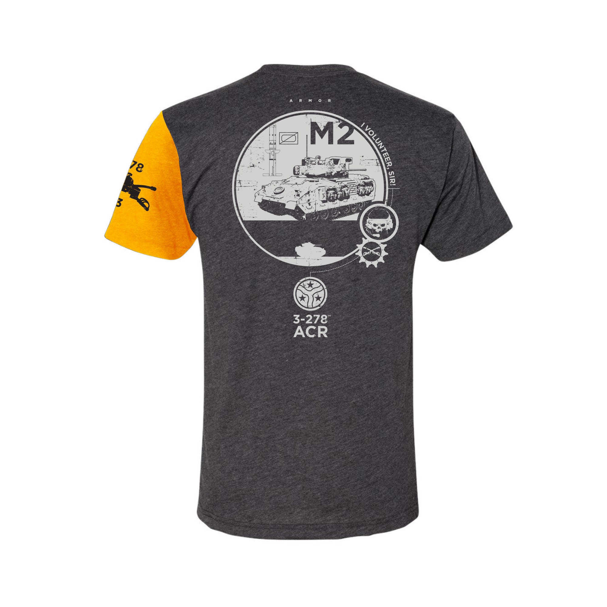 3-278th ACR M2 (Maglietta dell'esercito) Italia