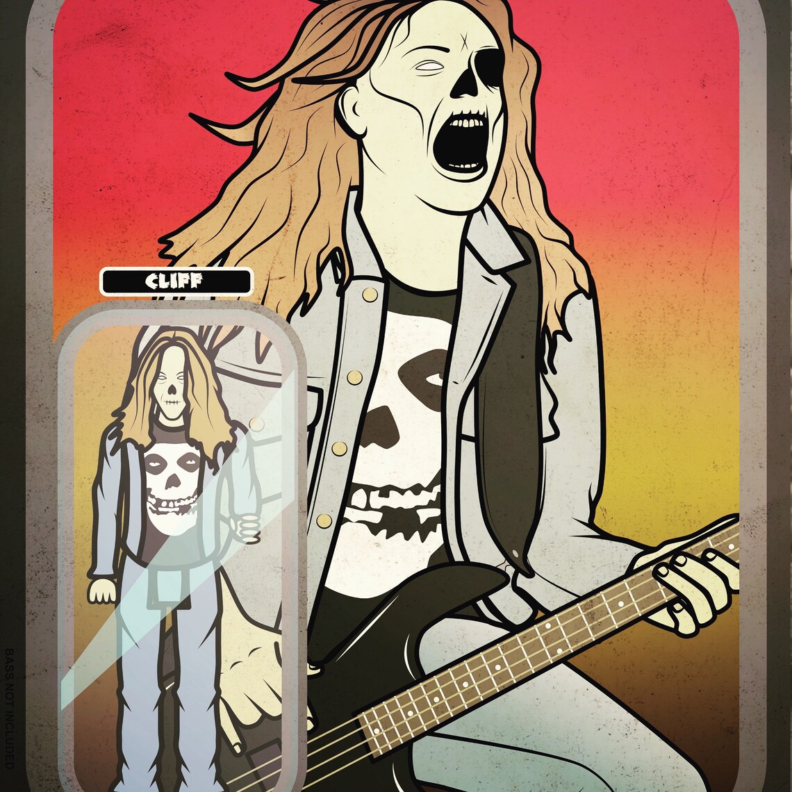 Heavy Metal Zombies Cliff Burton Trent Reznor Dimebag | Etsy