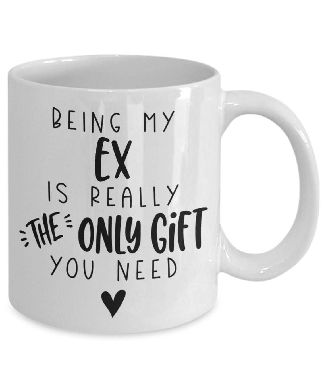 Ex Gift for Ex Being my ex Mug Ex Christmas Gift Funny | Etsy
