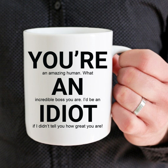 Boss Gift for Boss Boss Christmas Birthday Gift Boss Funny Etsy