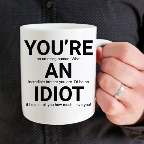 Christmas Gift for Brother Funny Brother Coffee Mug Etsy Australia