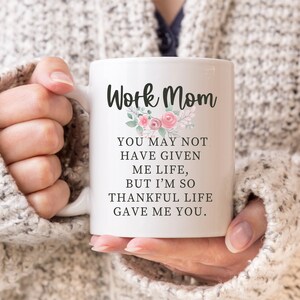 Work Mom Gift for Christmas Gift | Work Mom Coffee Mug