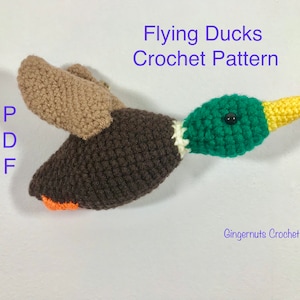 Flying Ducks Crochet Pattern, PDF, Download