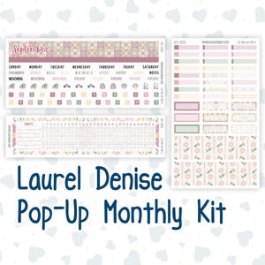 Kit 0232 - Laurel Denise Pop-Up - Monthly Kit - September - Heirloom Garden