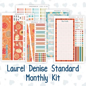 Kit 0192 Laurel Denise Taille standard – Mensuel - Action de grâces - novembre - automne